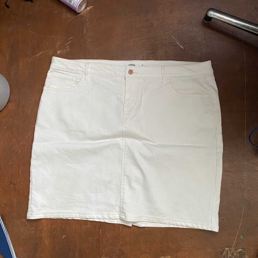 Denim skirt